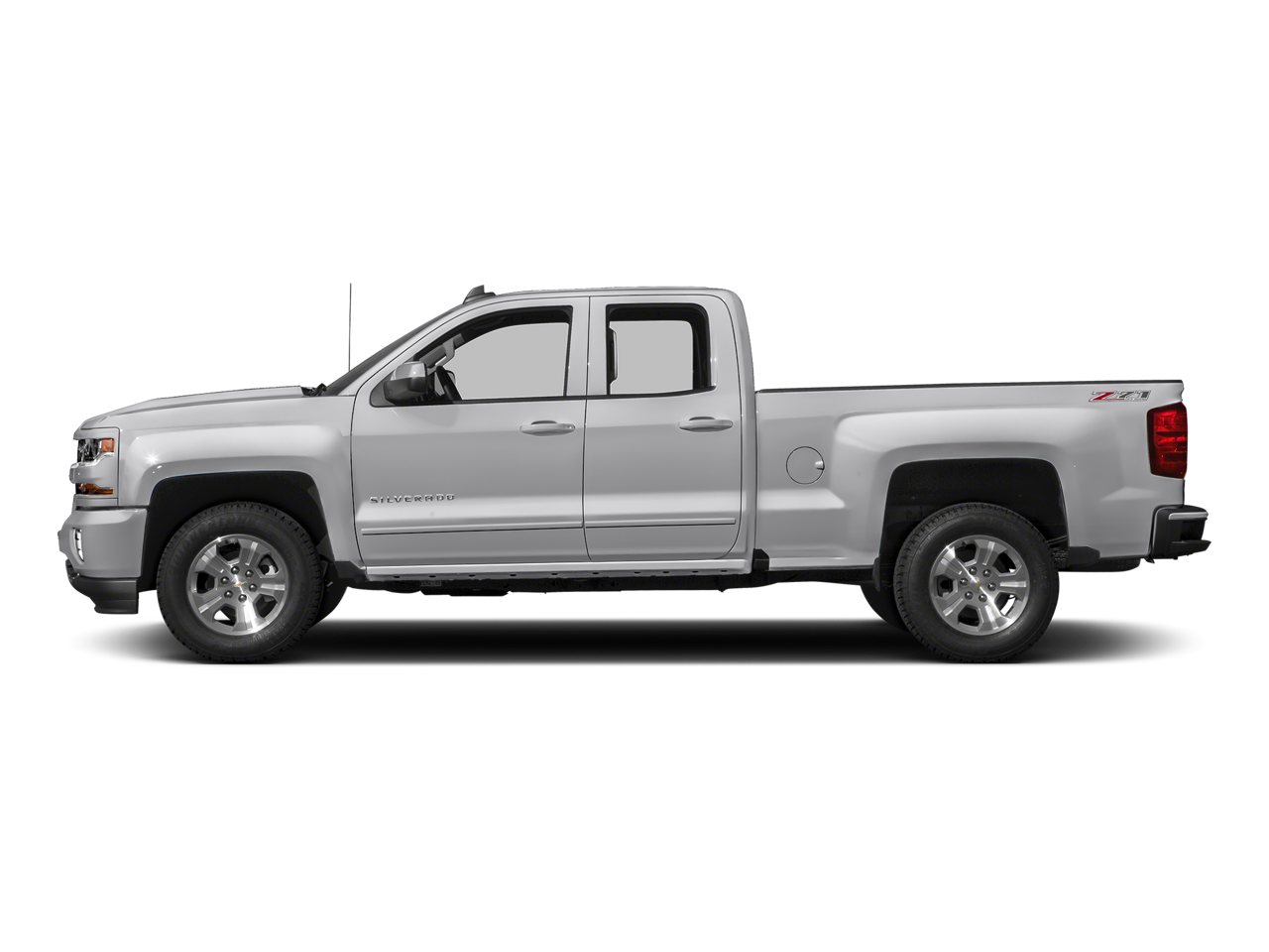 2016 Chevrolet Silverado 1500 — rear three-quarter view