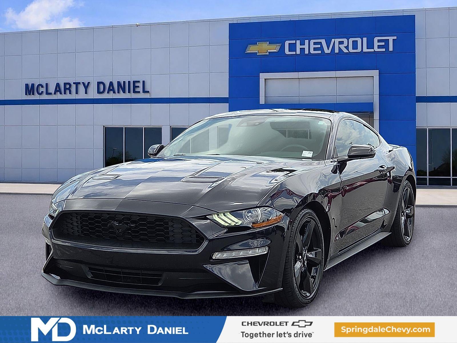 2021 Ford Mustang — side profile view
