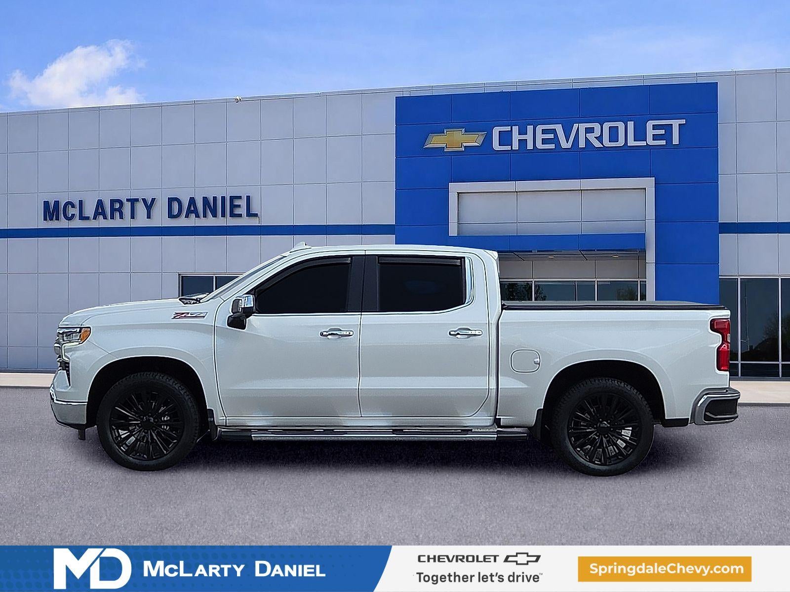 2024 Chevrolet Silverado 1500 — rear three-quarter view