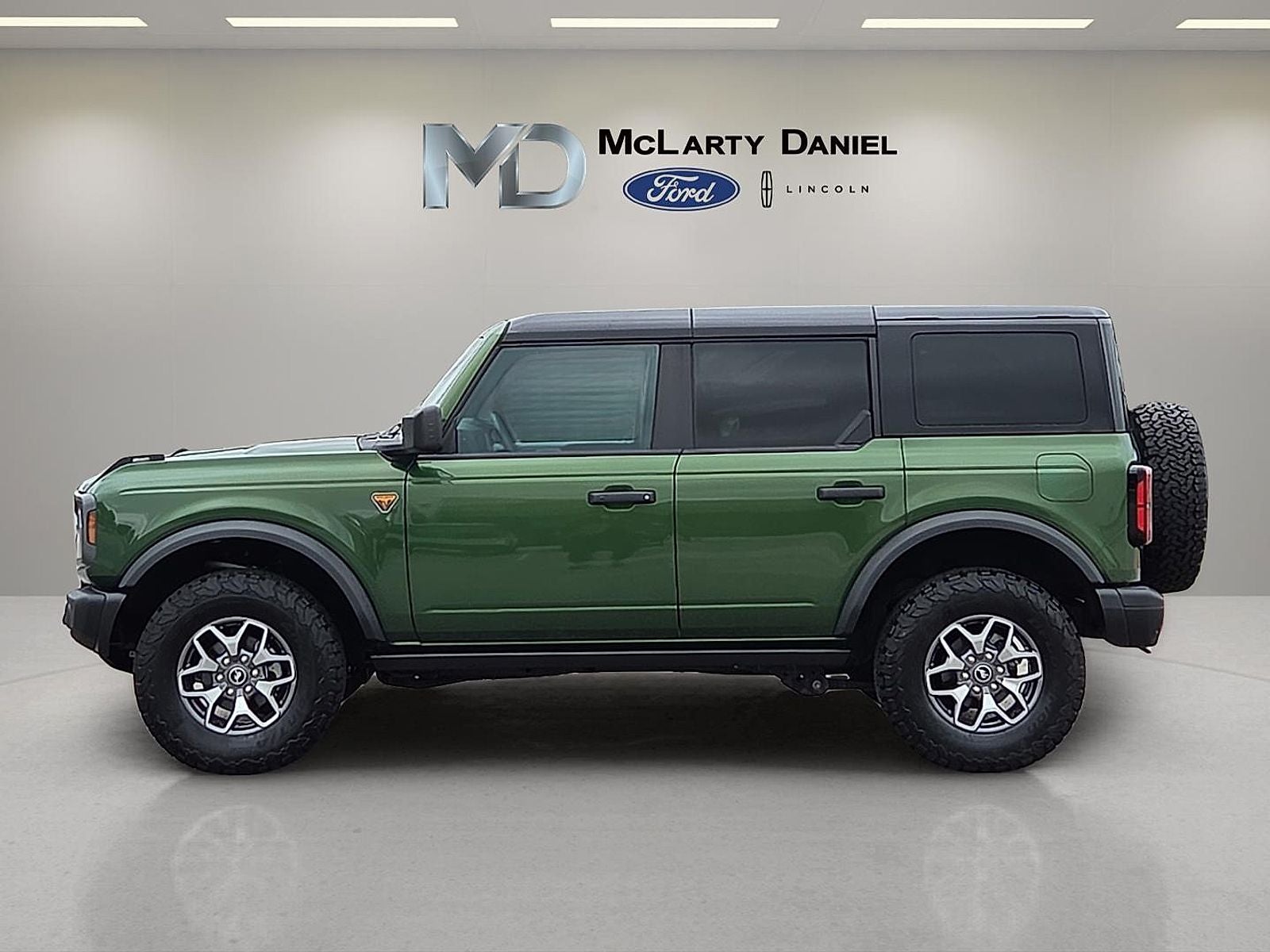 2025 Ford Bronco — rear three-quarter view