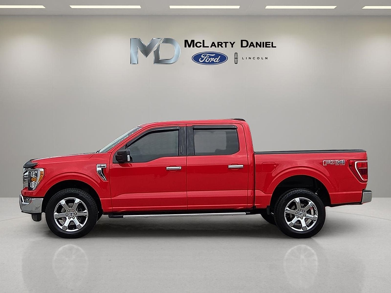 2023 Ford F-150 — rear three-quarter view
