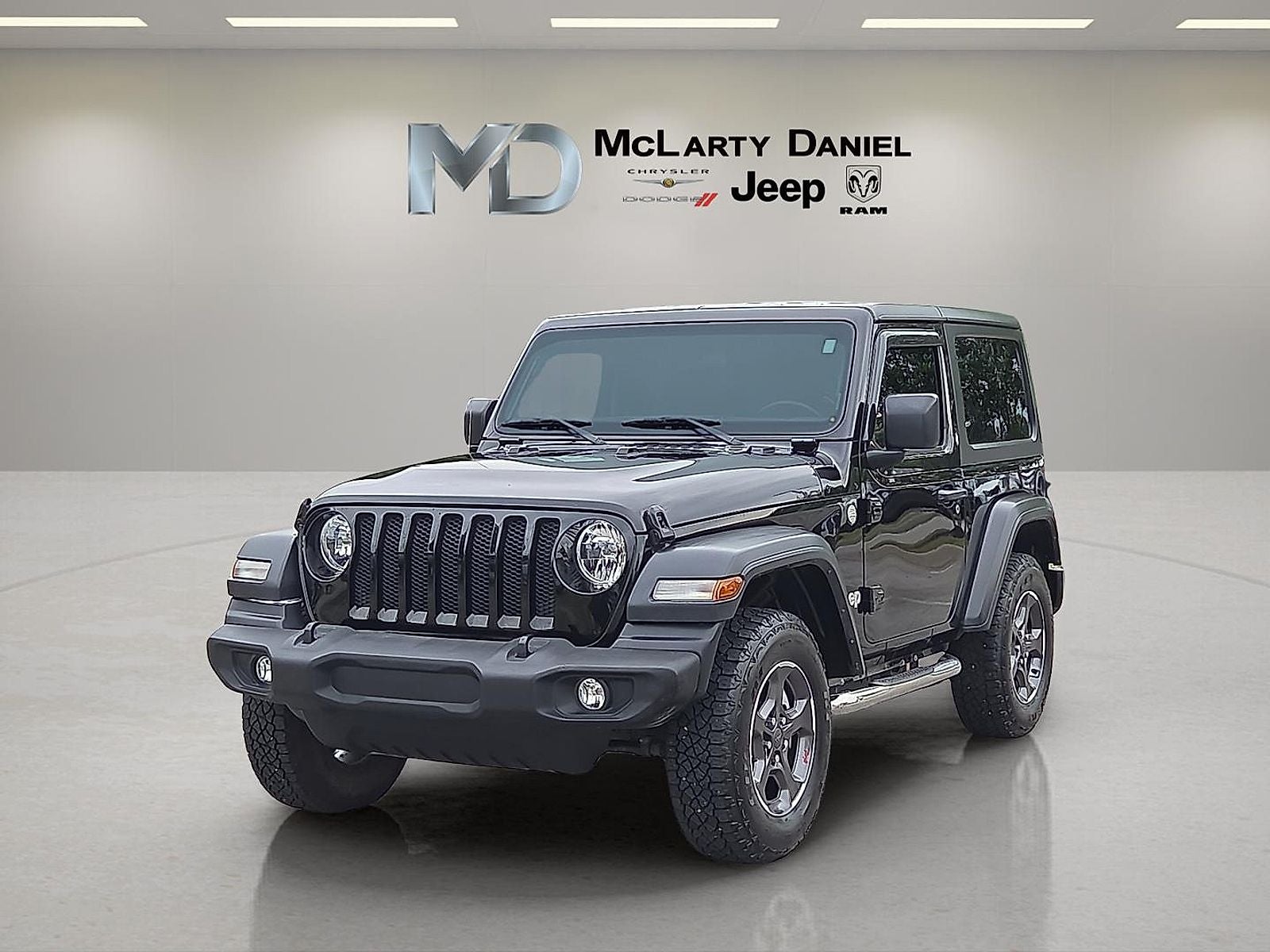 2019 Jeep Wrangler — side profile view