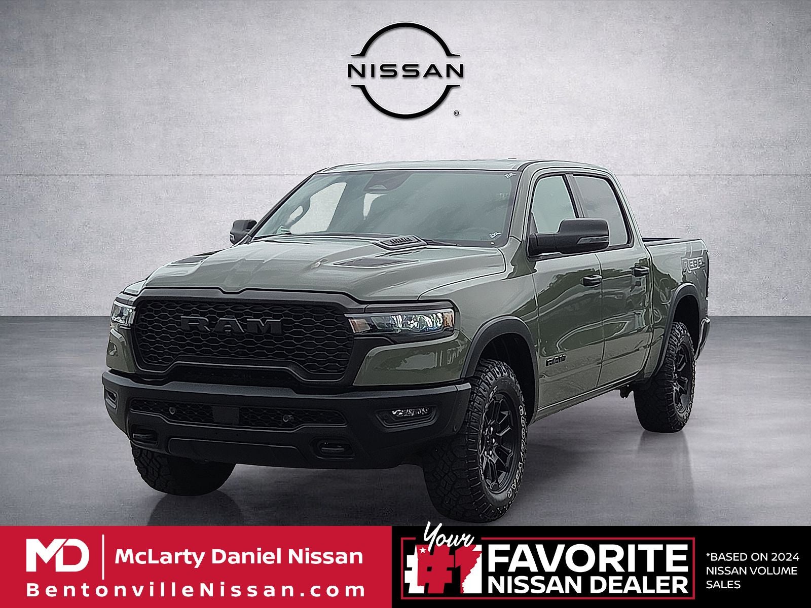 2026 RAM 1500 — side profile view